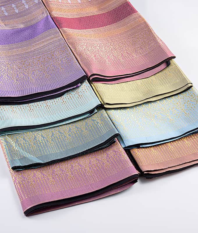 Popolare tessuto sarong tailandese tradizionale tutto tessuto jacquard in poliestere